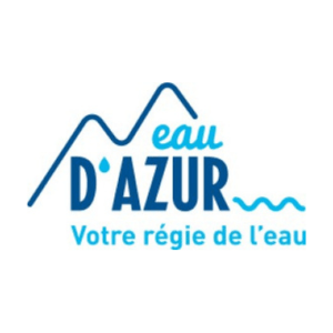logo eau d'azur régie des eaux
